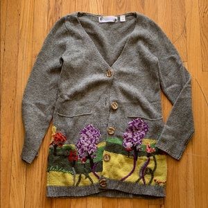Anthropologie Garden Sweater in Small